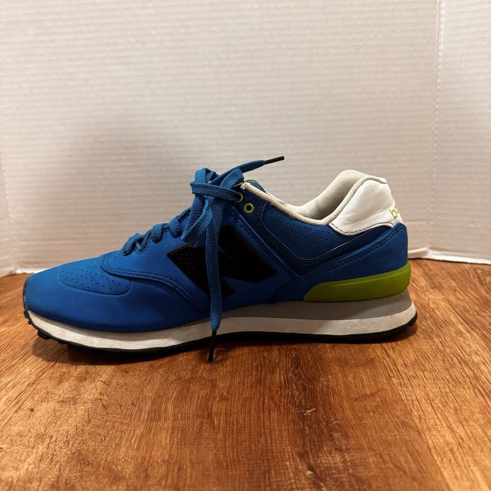 New Balance 574 Shoes Mens Sz 9.5 ML574ACA Paint Chip Sneakers Classic Retro 90s - Picture 3 of 9